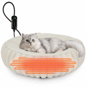 Cozy Donut Cat Bed